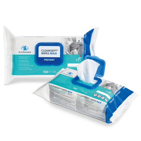 Cleanisept Wipes Maxi Desinfektionstücher für Ultraschallköpfe