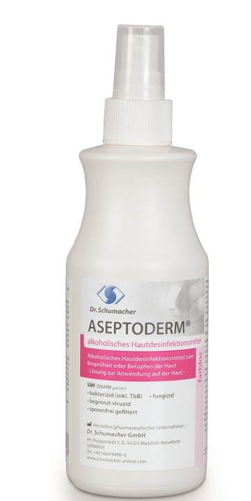 Aseptoderm 250 ml Hautdesinfektion