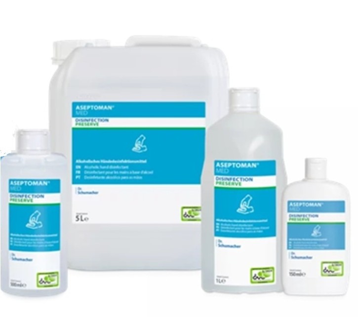 Aseptoman MED, Händedesinfektion