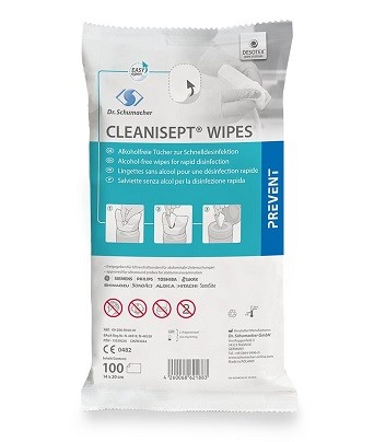 Cleanisept Wipes, Refill Desinfektionstücher für Ultraschallköpfe