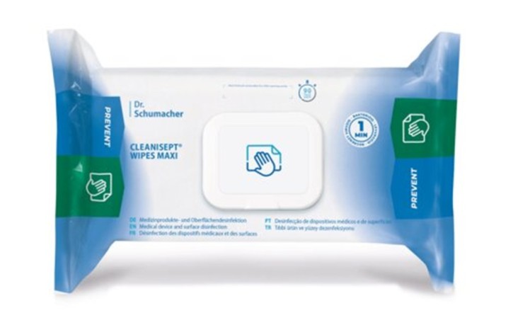 Cleanisept Wipes Maxi Desinfektionstücher für Ultraschallköpfe