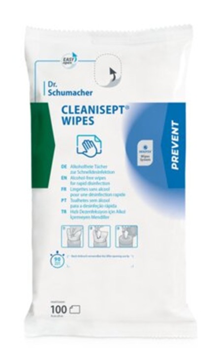 Cleanisept Wipes, Refill Desinfektionstücher für Ultraschallköpfe