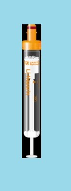 Lithium-Heparin, 7,5 ml, Verschluss orange, (LxØ): 92 x 15 mm