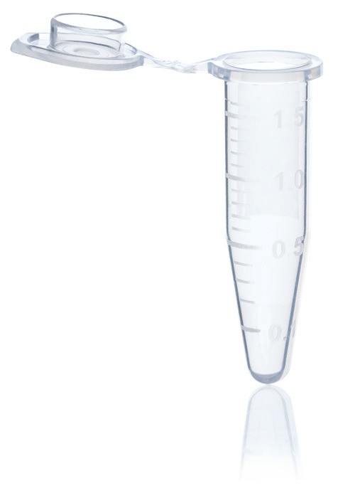 Einmal-Reaktionsgefäße, PP, 1,5 ml, transparent