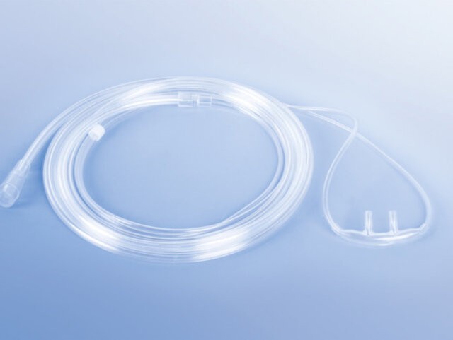 Sauerstoffbrille gebogen, Standardkonnektor