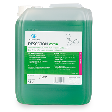 Descoton extra Instrumentendesinfektion 5 Liter.